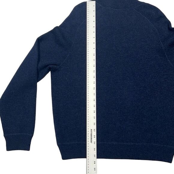 The Men's Store at Bloomingdale's Mens Wool Cashmere Blend Sweater Blue Size XL - Picture 5 of 10